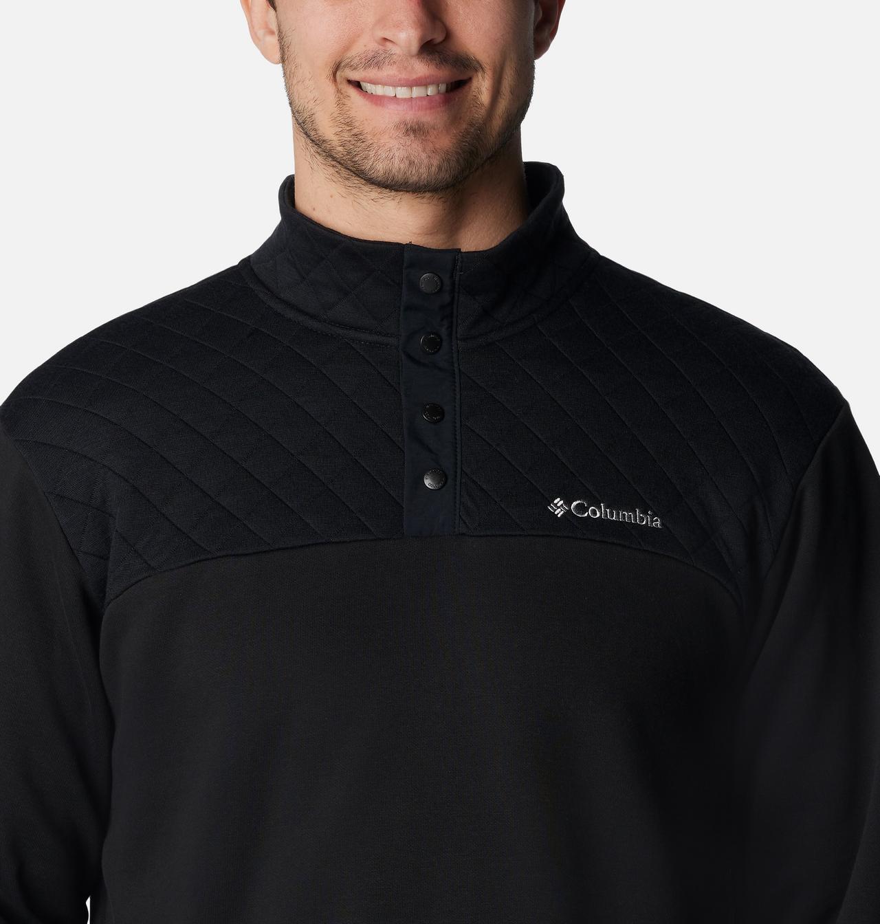 Men's Hart Mountain™ Quilted Half Snap Pullover - Tall 4