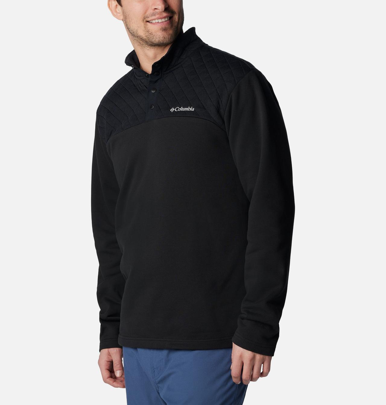 Men's Hart Mountain™ Quilted Half Snap Pullover - Tall 5