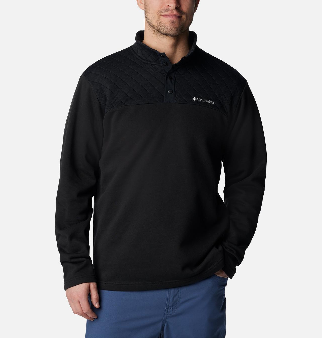 Men's Hart Mountain™ Quilted Half Snap Pullover - Tall 1