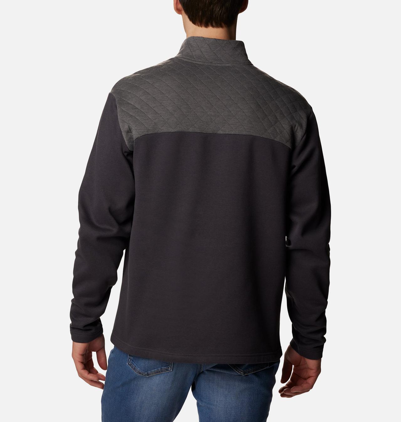 Men's Hart Mountain™ Quilted Half Snap Pullover - Tall 2