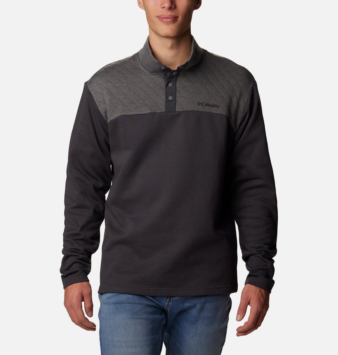Men's Hart Mountain™ Quilted Half Snap Pullover - Tall 1