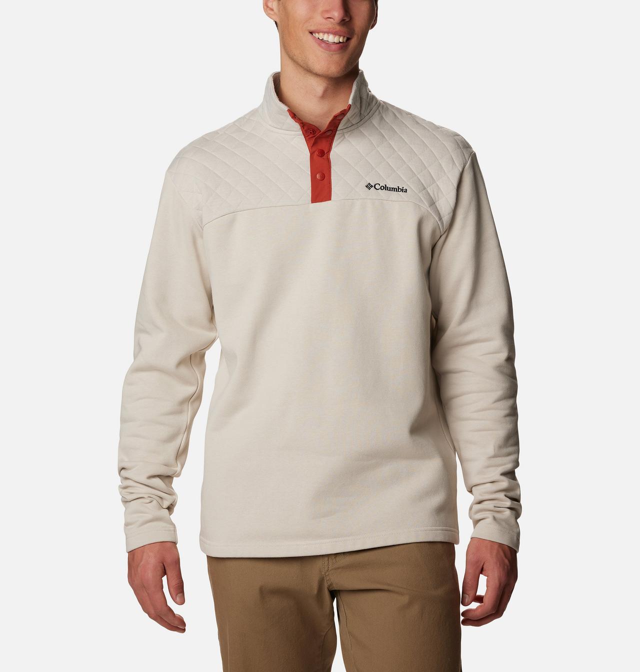 Men's Hart Mountain™ Quilted Half Snap Pullover - Tall 1
