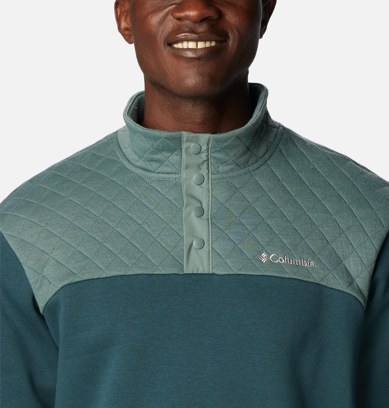 Men's Hart Mountain™ Quilted Half Snap Pullover - Tall 4