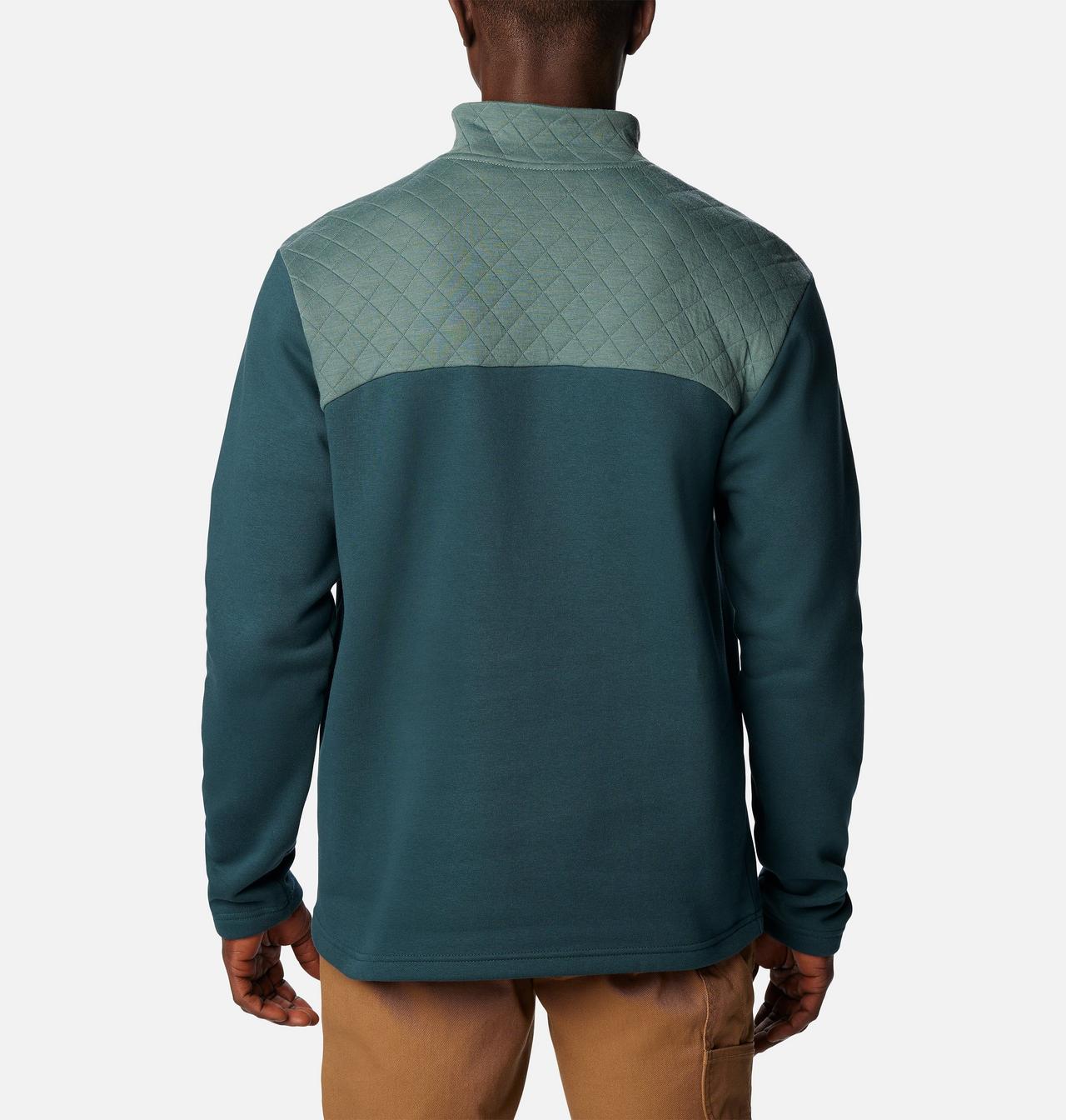 Men's Hart Mountain™ Quilted Half Snap Pullover - Tall 2
