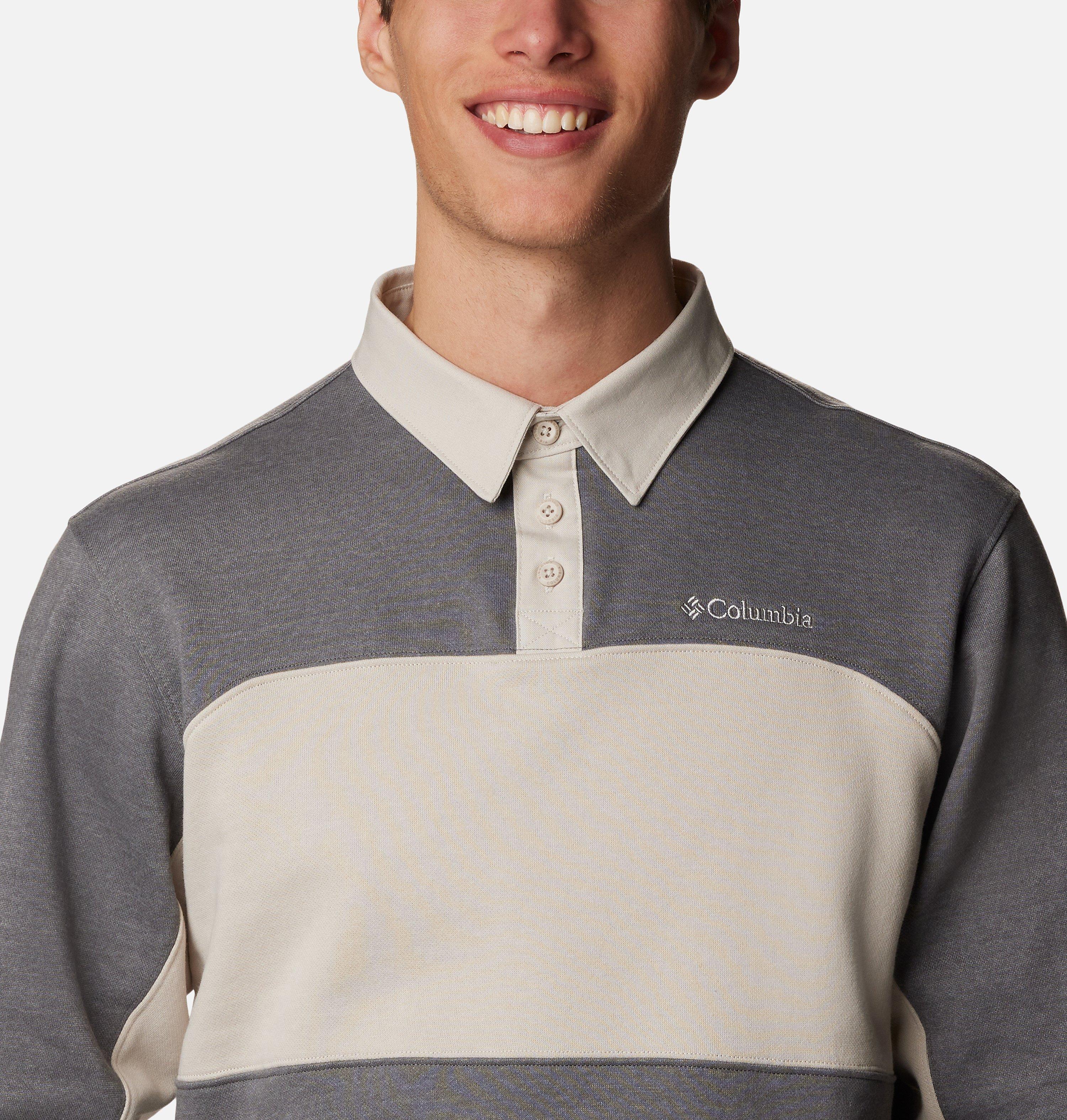 Men's Columbia Trek™ Long Sleeve Rugby Shirt | 023 | XS 4