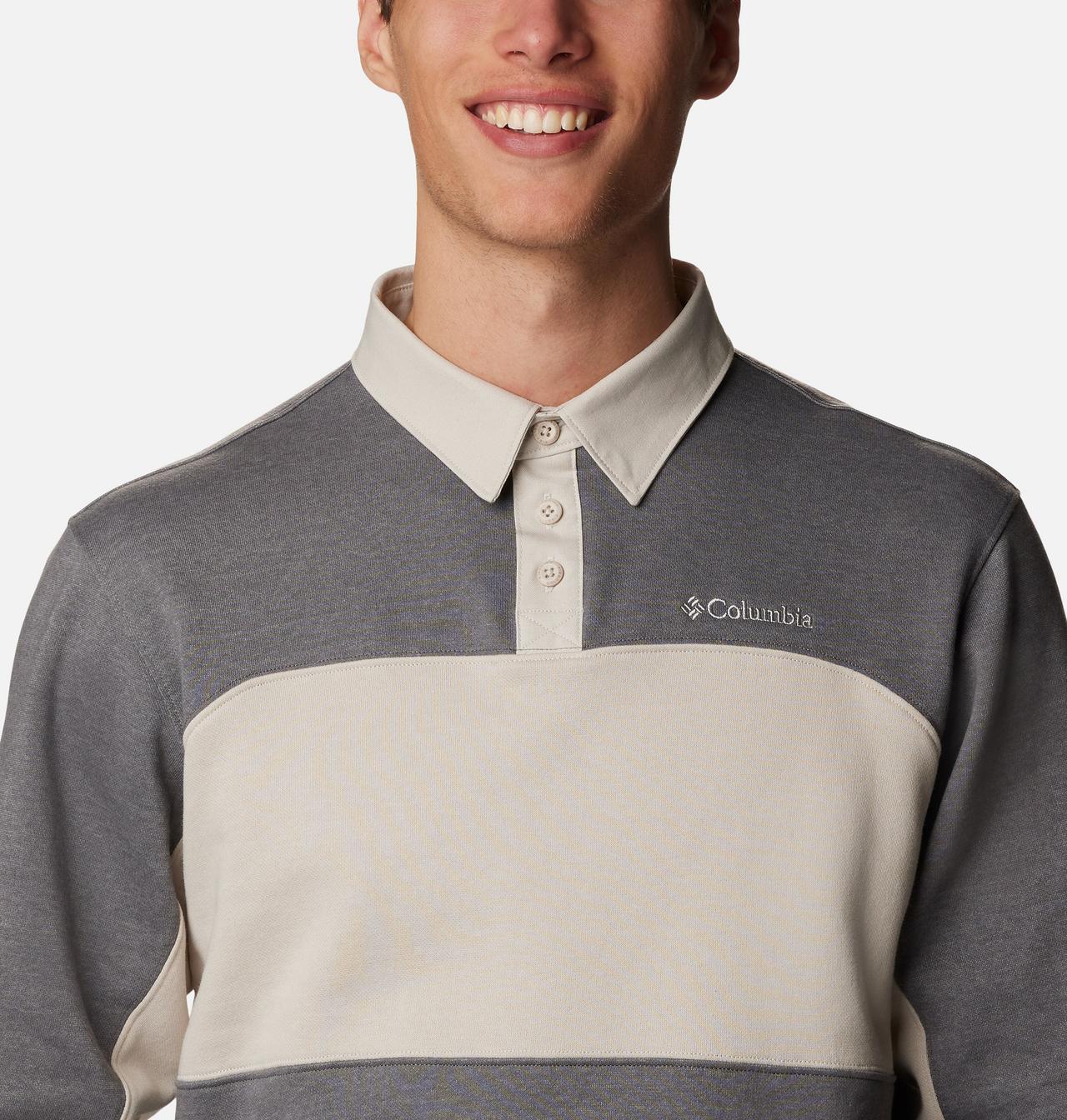 Men's Columbia Trek™ Long Sleeve Rugby Shirt 4