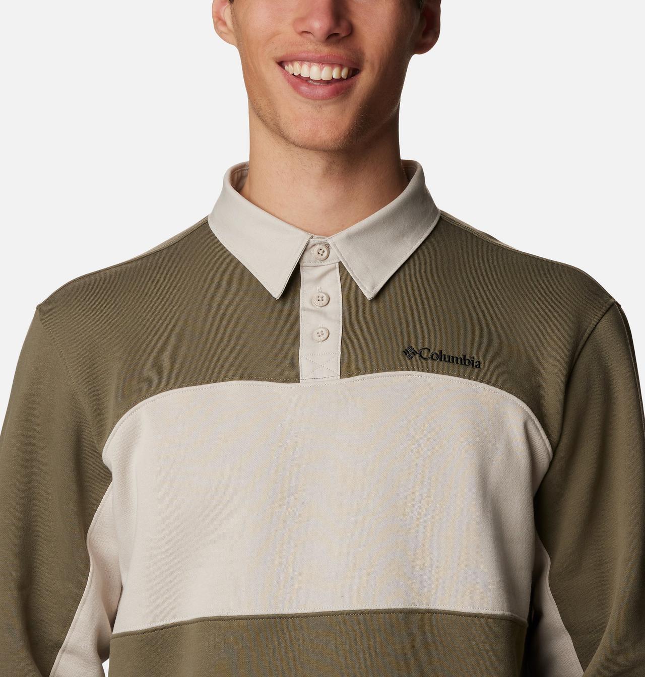 Men's Columbia Trek™ Long Sleeve Rugby Shirt 4