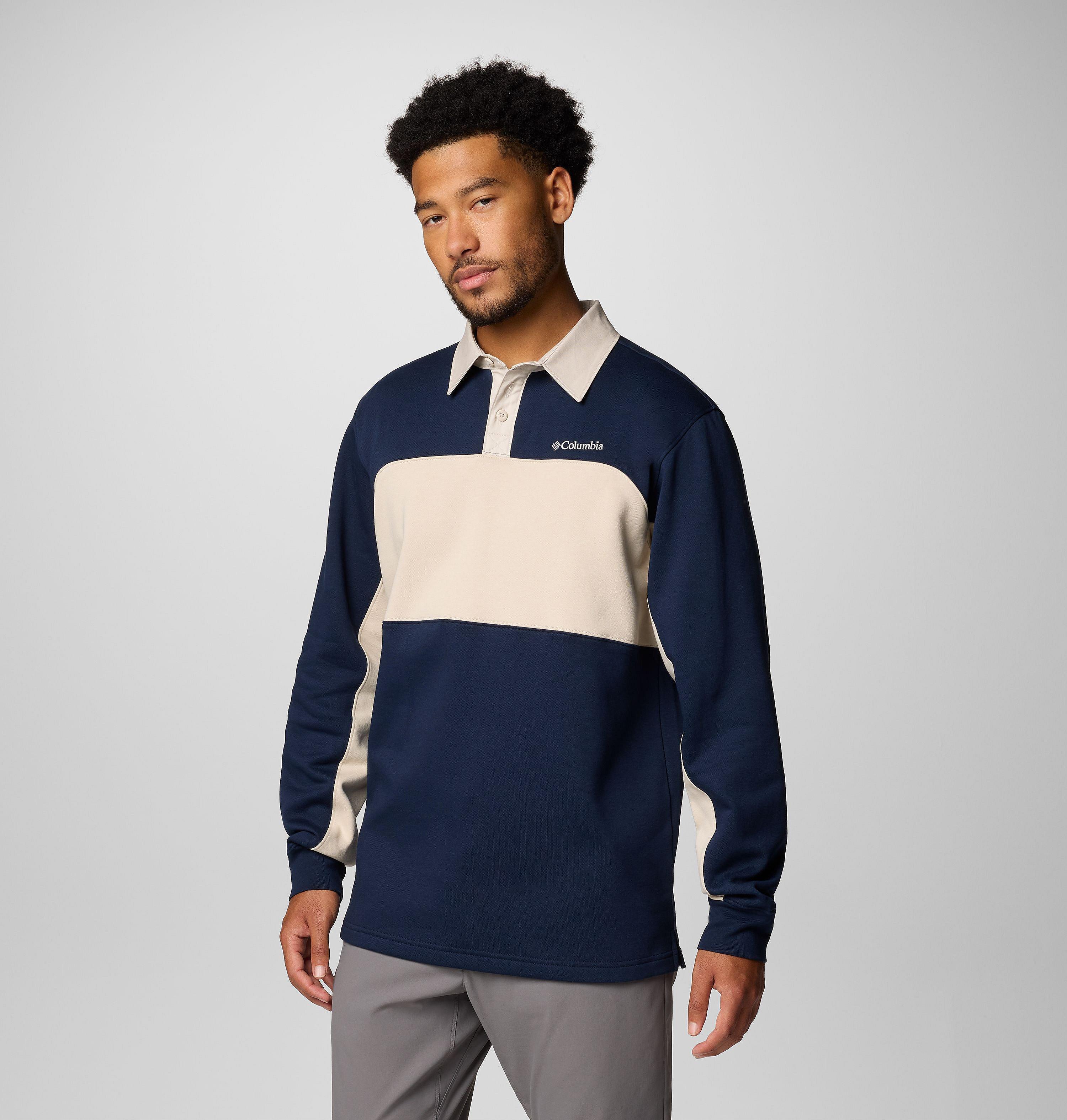 Men's Columbia Trek™ Long Sleeve Rugby Shirt | 464 | S 5