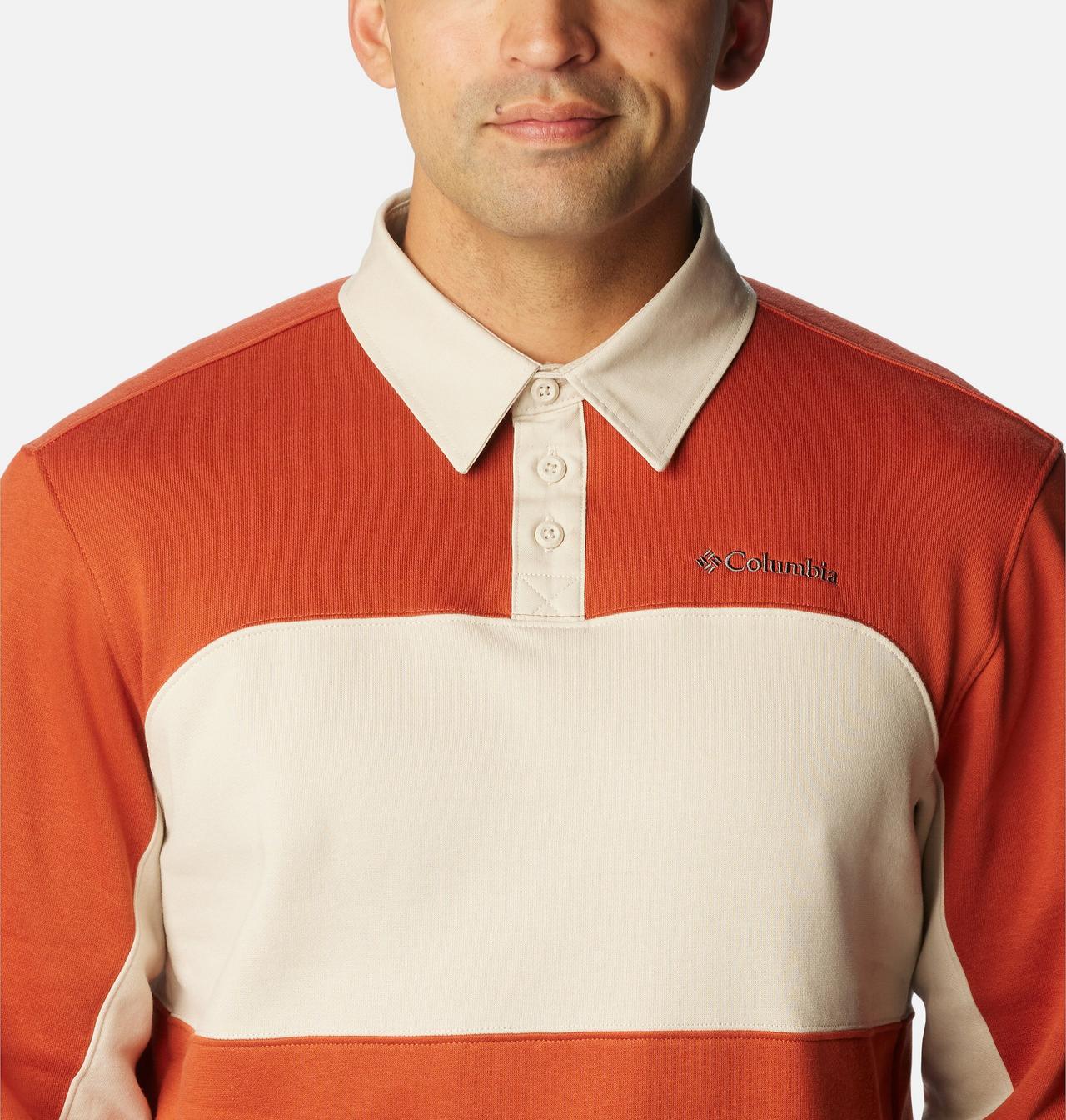 Men's Columbia Trek™ Long Sleeve Rugby Shirt 4