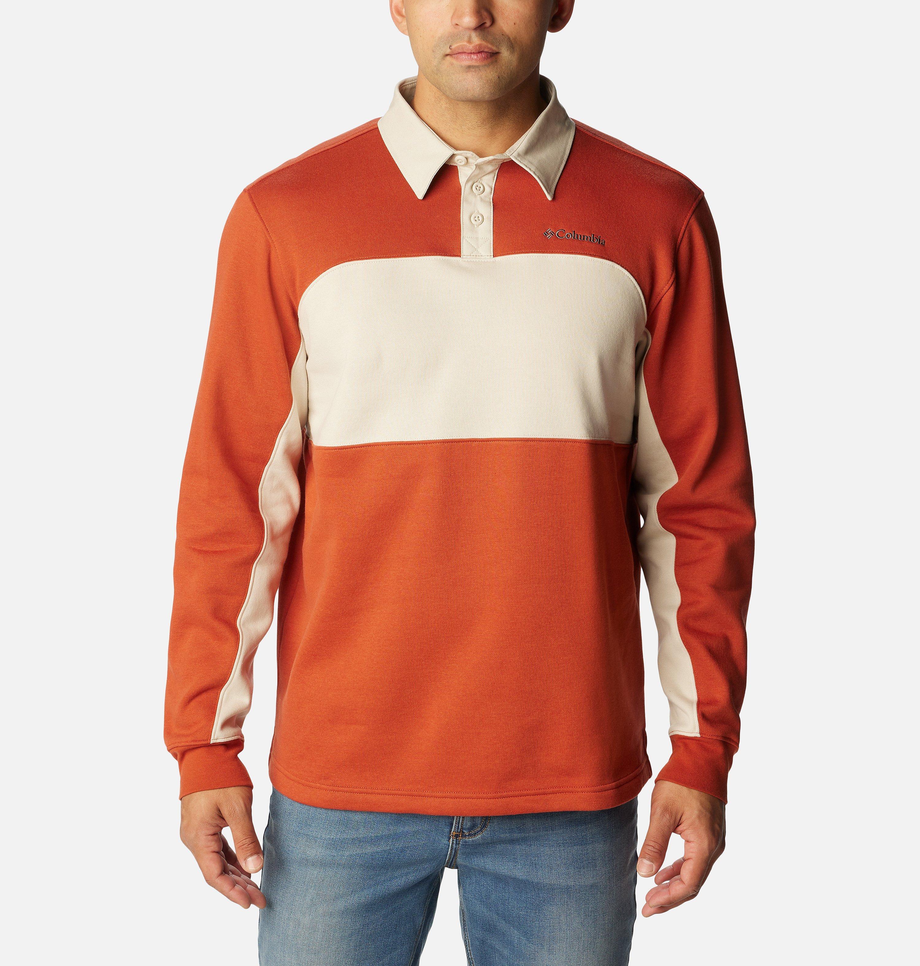 Men's Columbia Trek Long Sleeve Rugby Shirt | Columbia