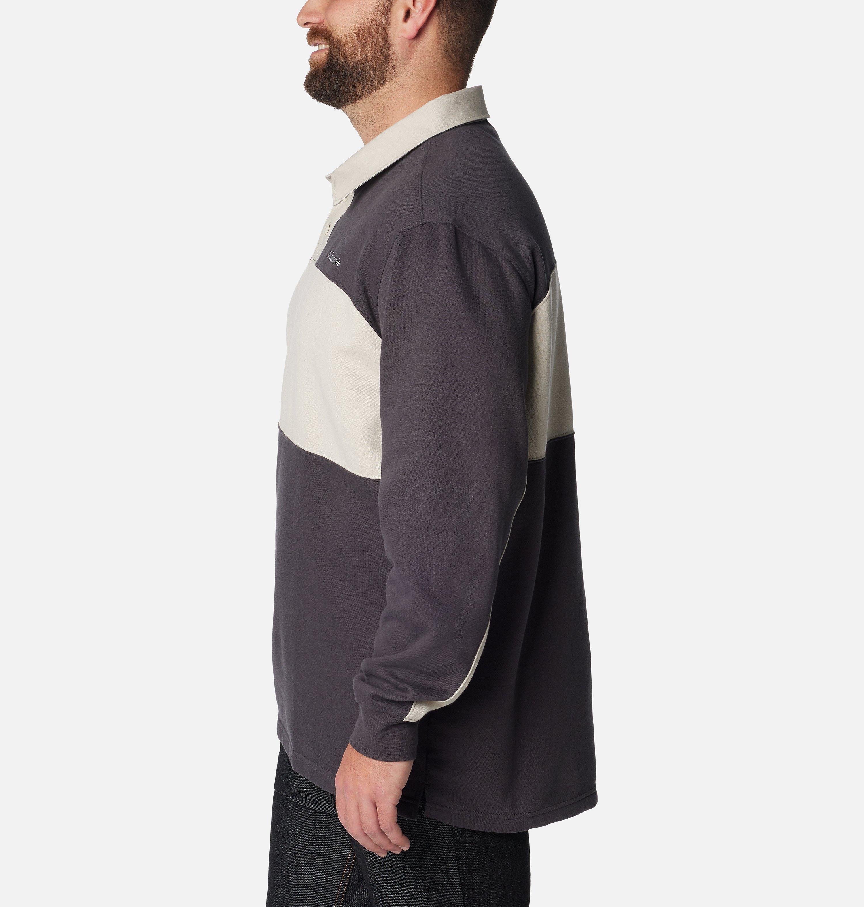 Men's Columbia Trek™ Long Sleeve Rugby Shirt - Big 3