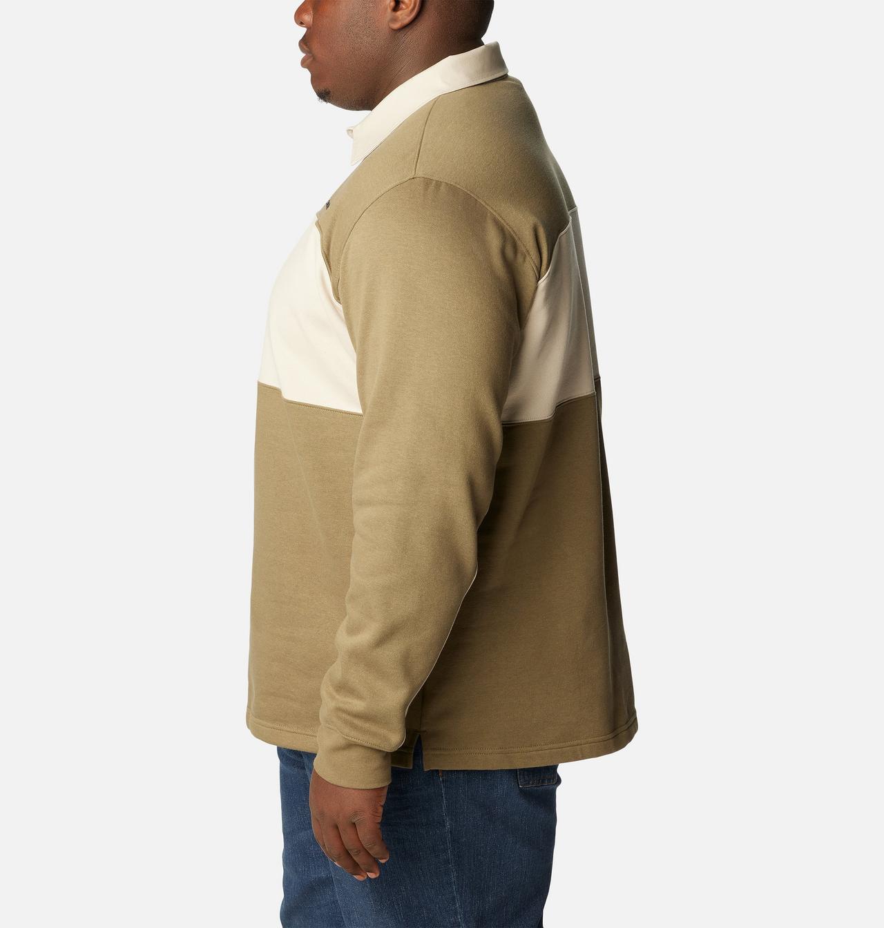 Men's Columbia Trek™ Long Sleeve Rugby Shirt - Big 3