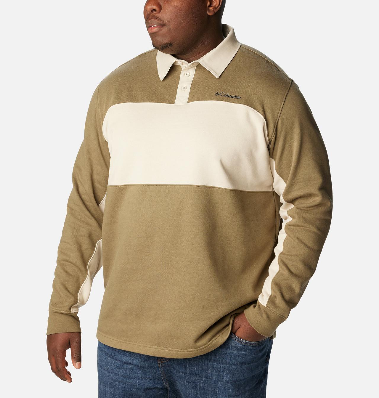 Men's Columbia Trek™ Long Sleeve Rugby Shirt - Big 5