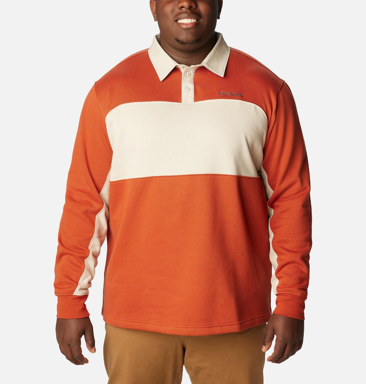 Haut de rugby à manches longues Columbia Trek™ pour hommes – Tailles fortes 1