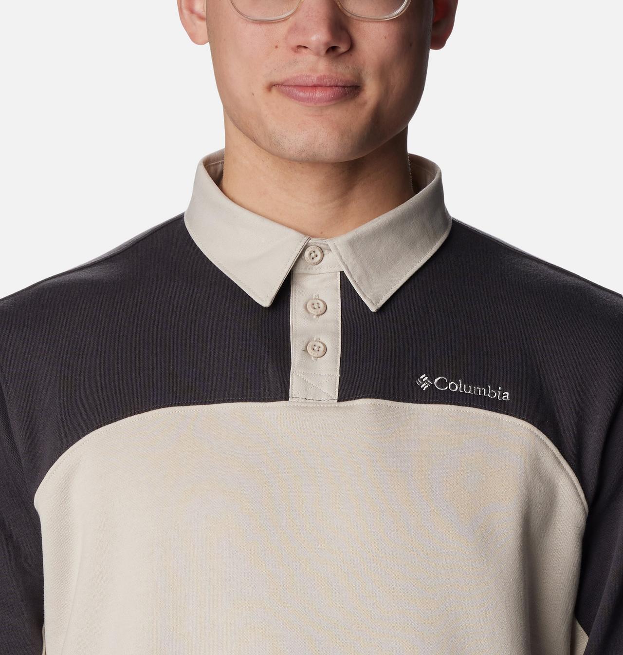 Men's Columbia Trek™ Long Sleeve Rugby Shirt - Tall 4