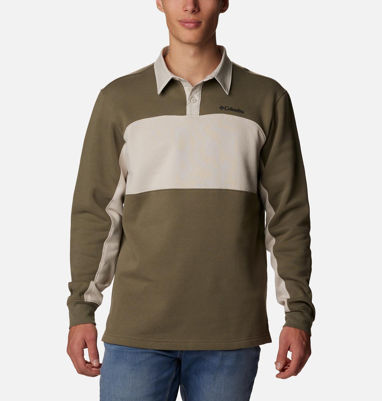 Men's Columbia Trek™ Long Sleeve Rugby Shirt - Tall 1