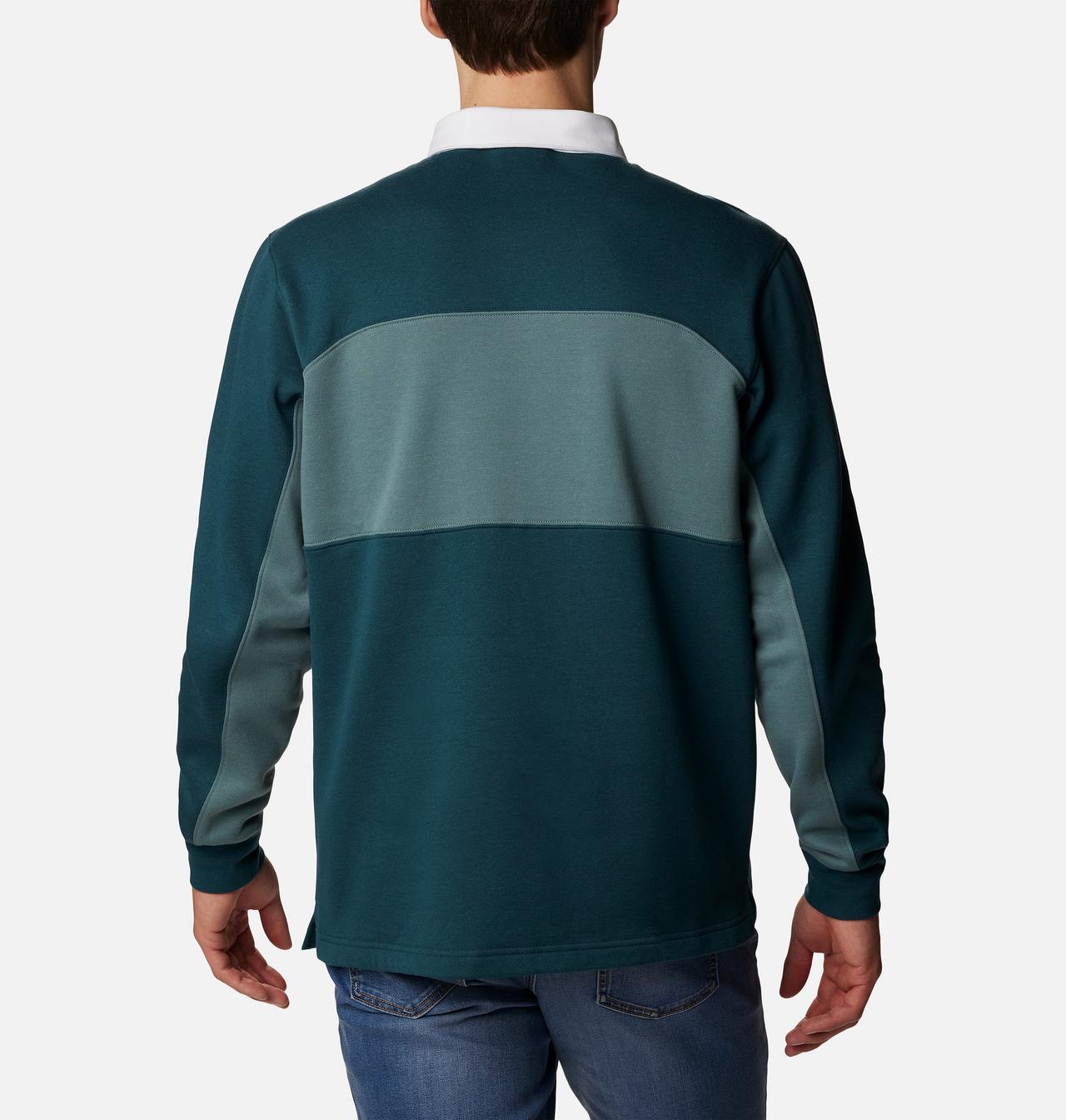 Men's Columbia Trek™ Long Sleeve Rugby Shirt - Tall 2