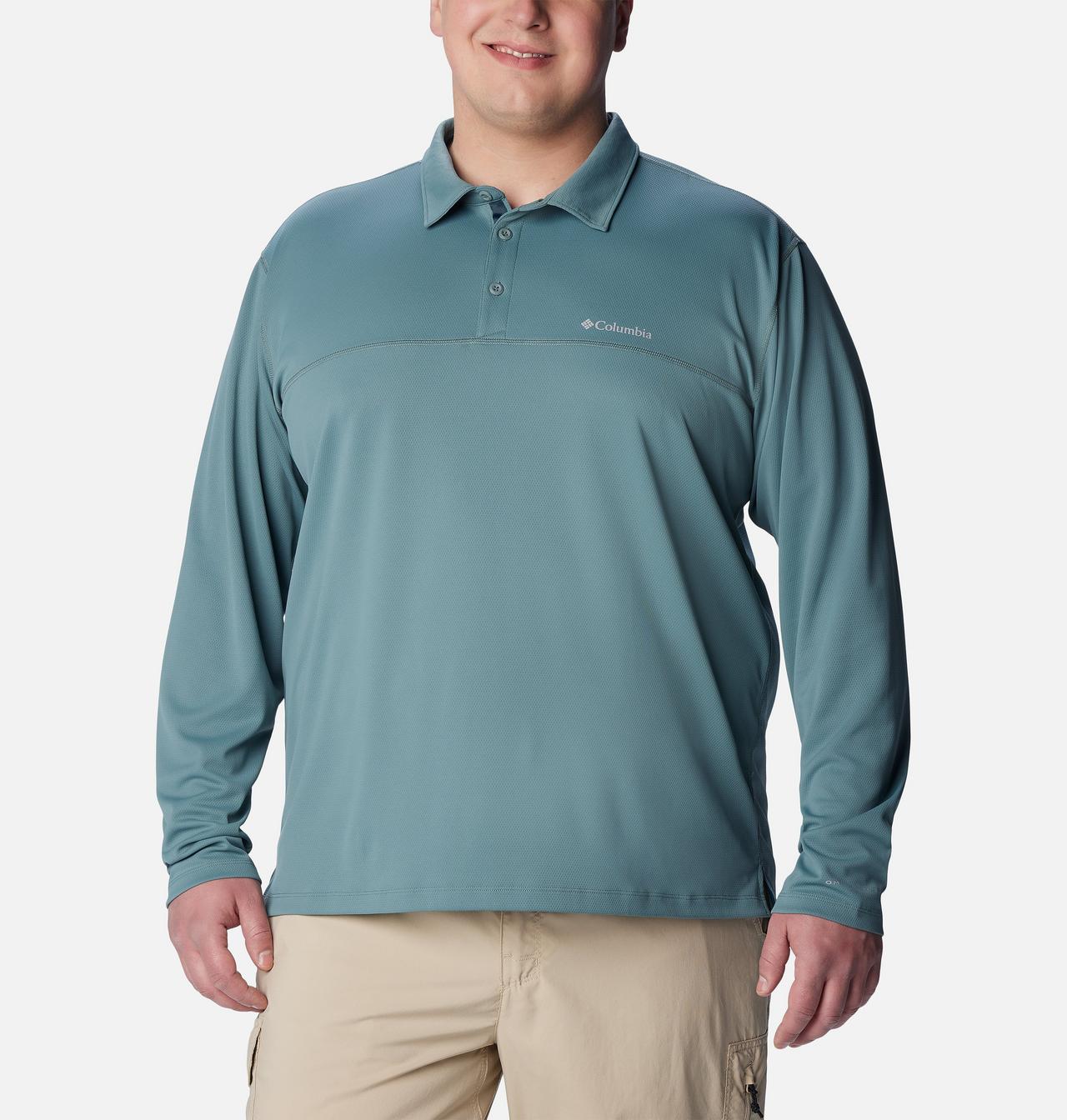 Men's Narrows Pointe™ Long Sleeve Polo - Big 1