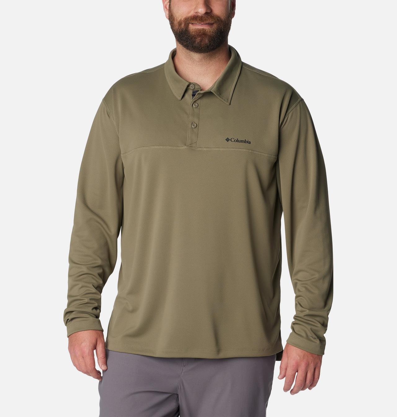 Men's Narrows Pointe™ Long Sleeve Polo - Big 1