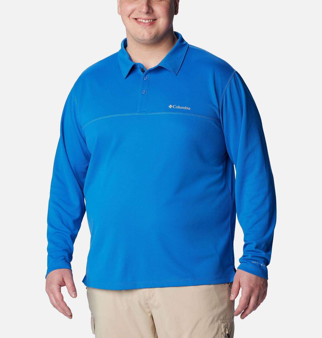 Men's Narrows Pointe™ Long Sleeve Polo - Big 1