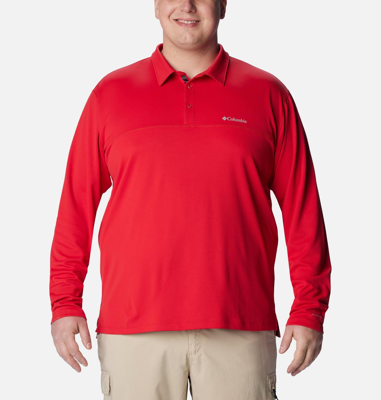 Men's Narrows Pointe™ Long Sleeve Polo - Big 1