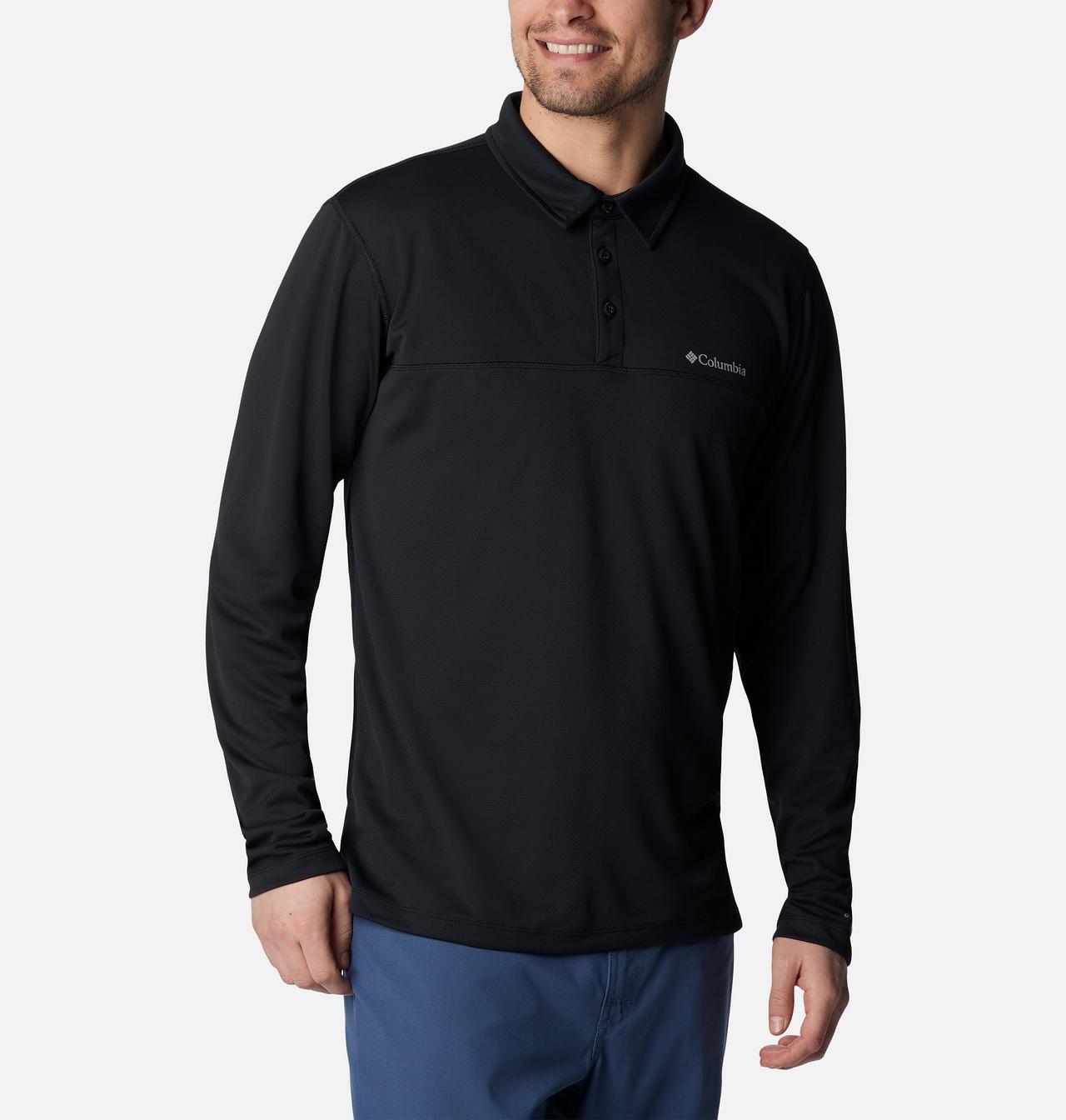 Men's Narrows Pointe™ Long Sleeve Polo - Tall 5