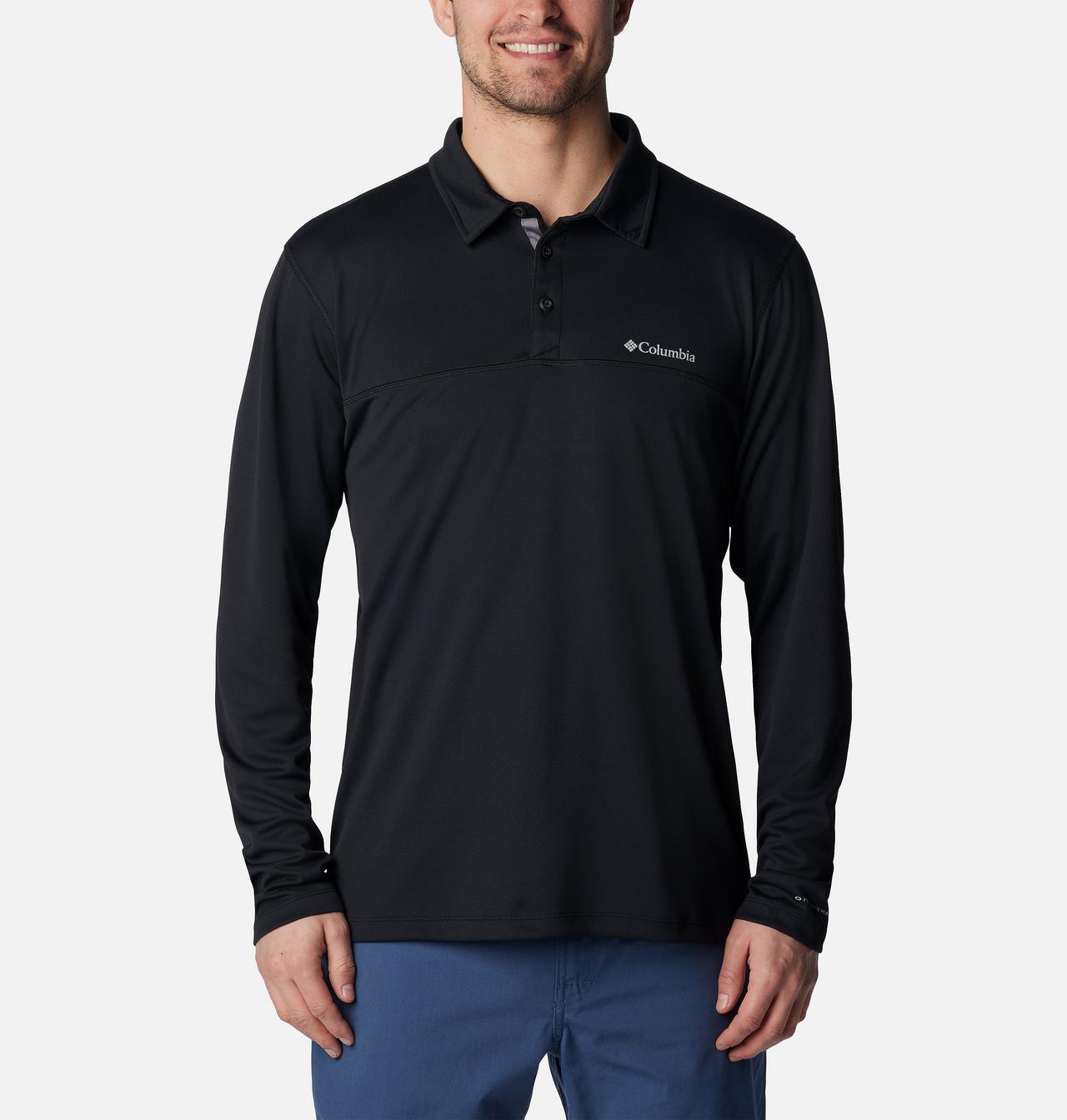 Men's Narrows Pointe™ Long Sleeve Polo - Tall 1