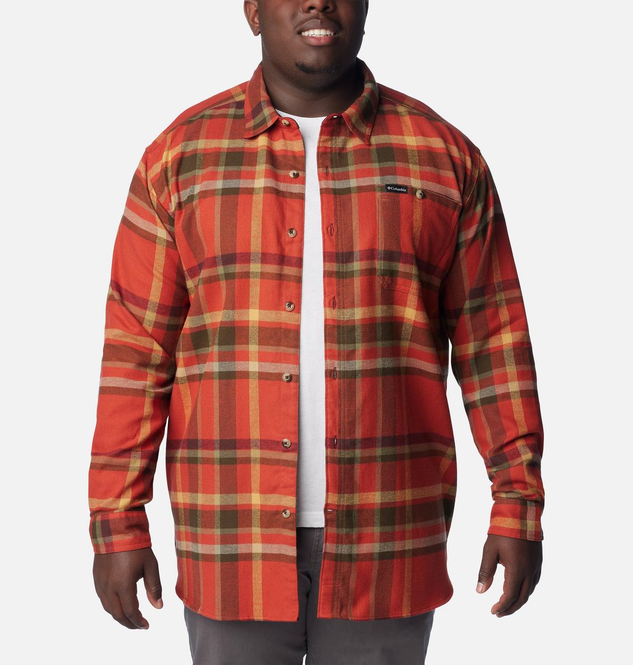 Men's Pitchstone™ Heavyweight Flannel Shirt - Big 1