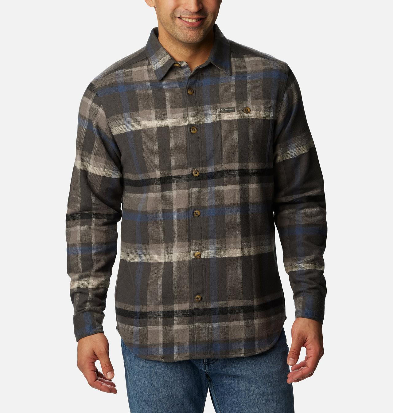 Men's Pitchstone™ Heavyweight Flannel Shirt - Tall 3