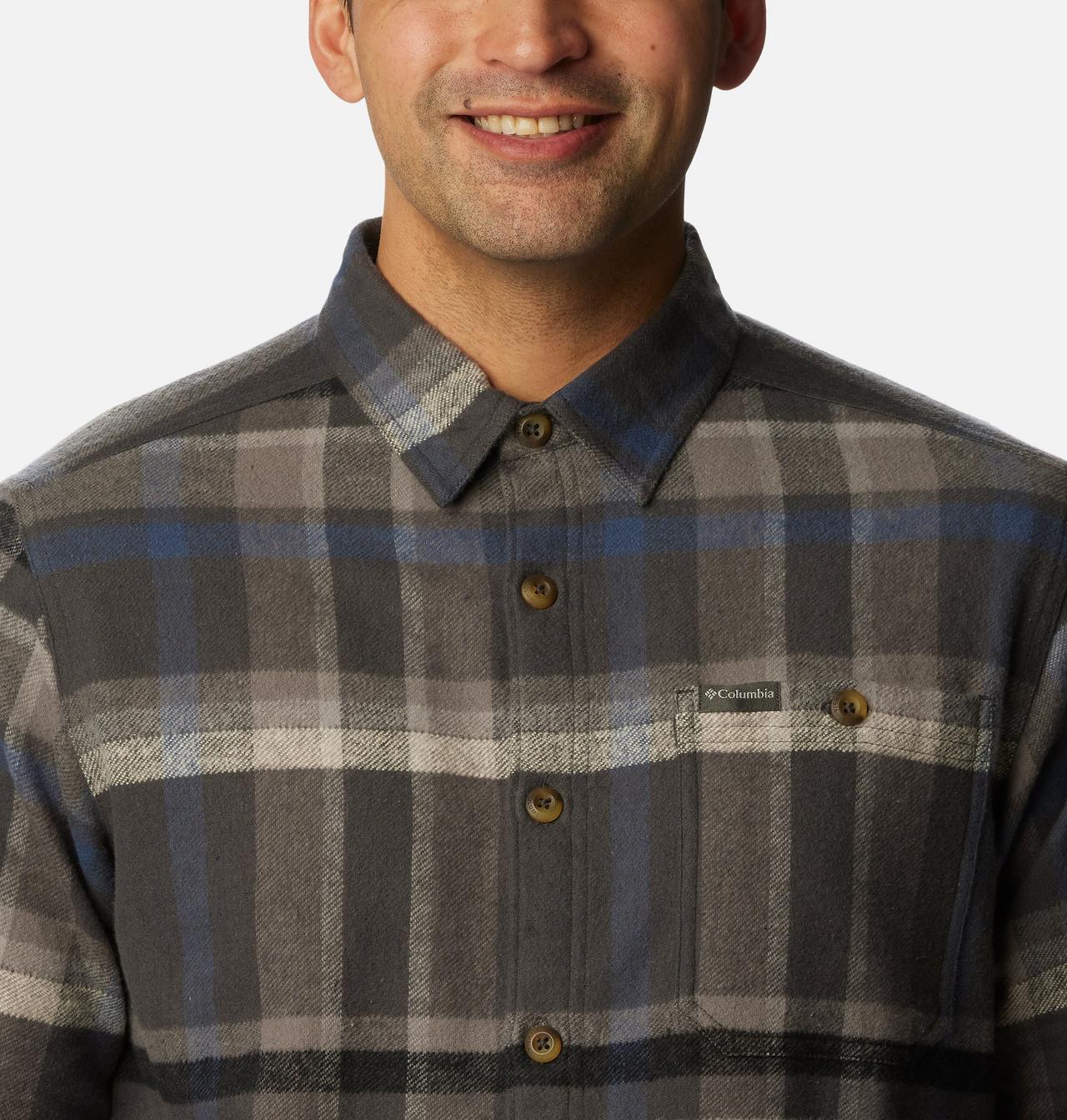 Men's Pitchstone™ Heavyweight Flannel Shirt - Tall 5