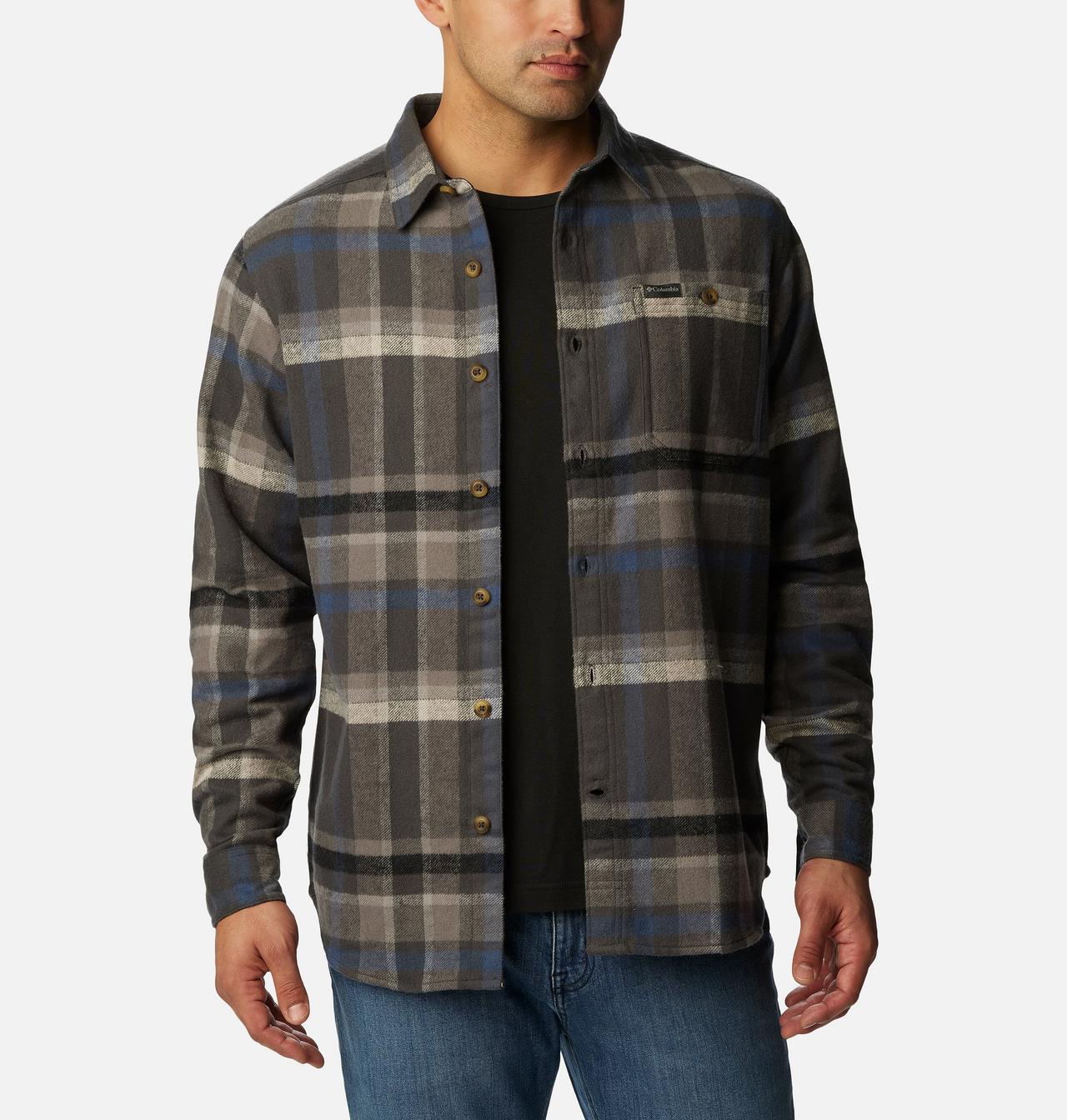 Men's Pitchstone™ Heavyweight Flannel Shirt - Tall 1