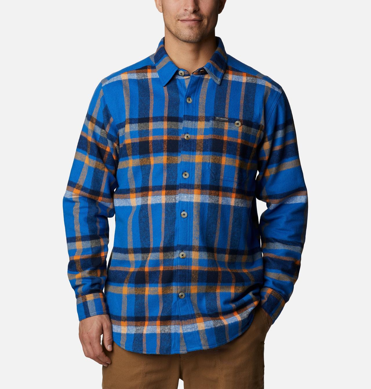 Men's Pitchstone™ Heavyweight Flannel Shirt - Tall 3