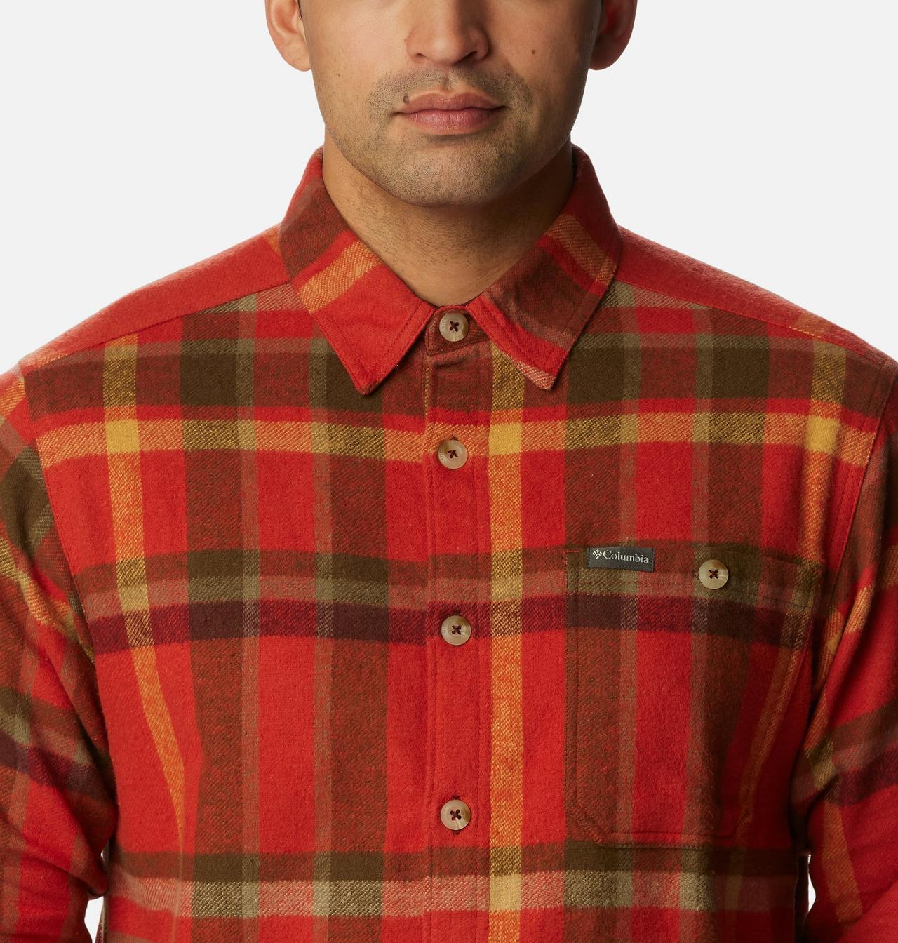 Men's Pitchstone™ Heavyweight Flannel Shirt - Tall 5