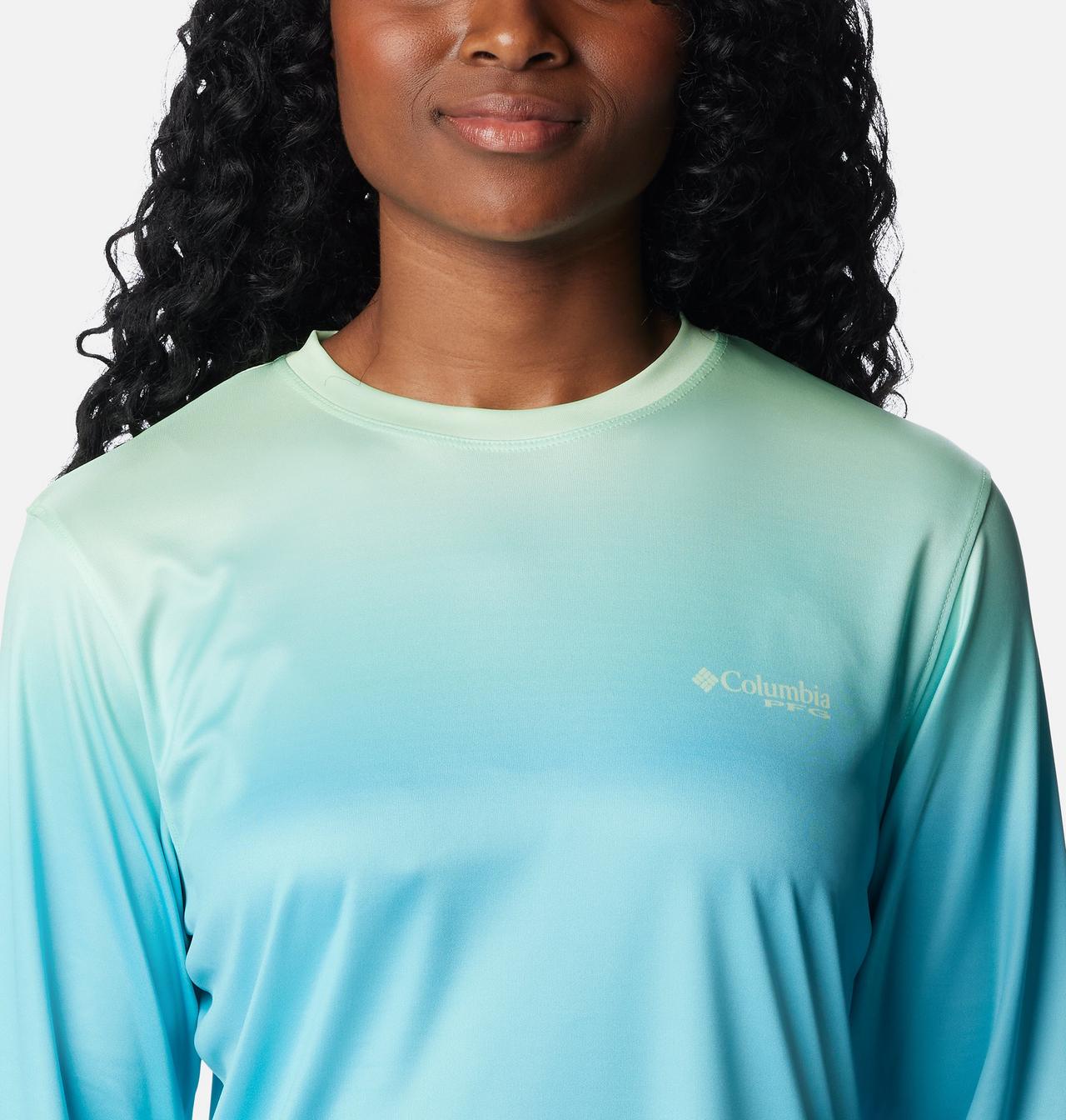 Women's PFG Tidal Tee™ Isle Rise Fade Long Sleeve Shirt 4