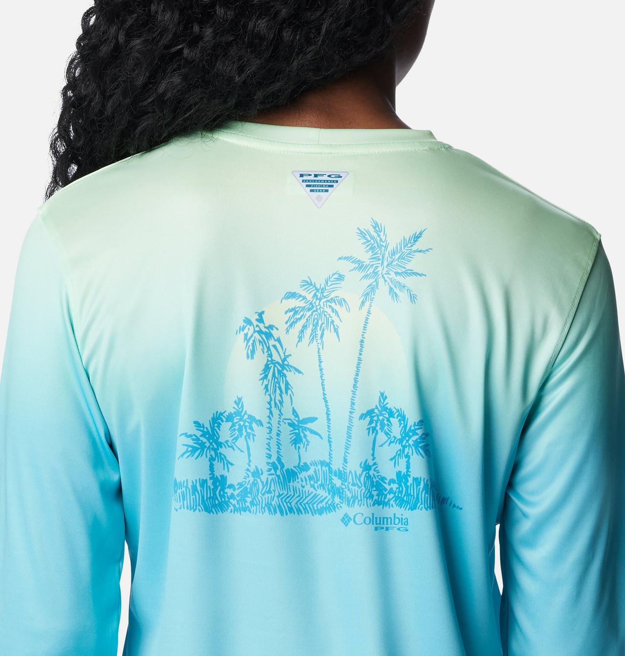 Women's PFG Tidal Tee™ Isle Rise Fade Long Sleeve Shirt 5