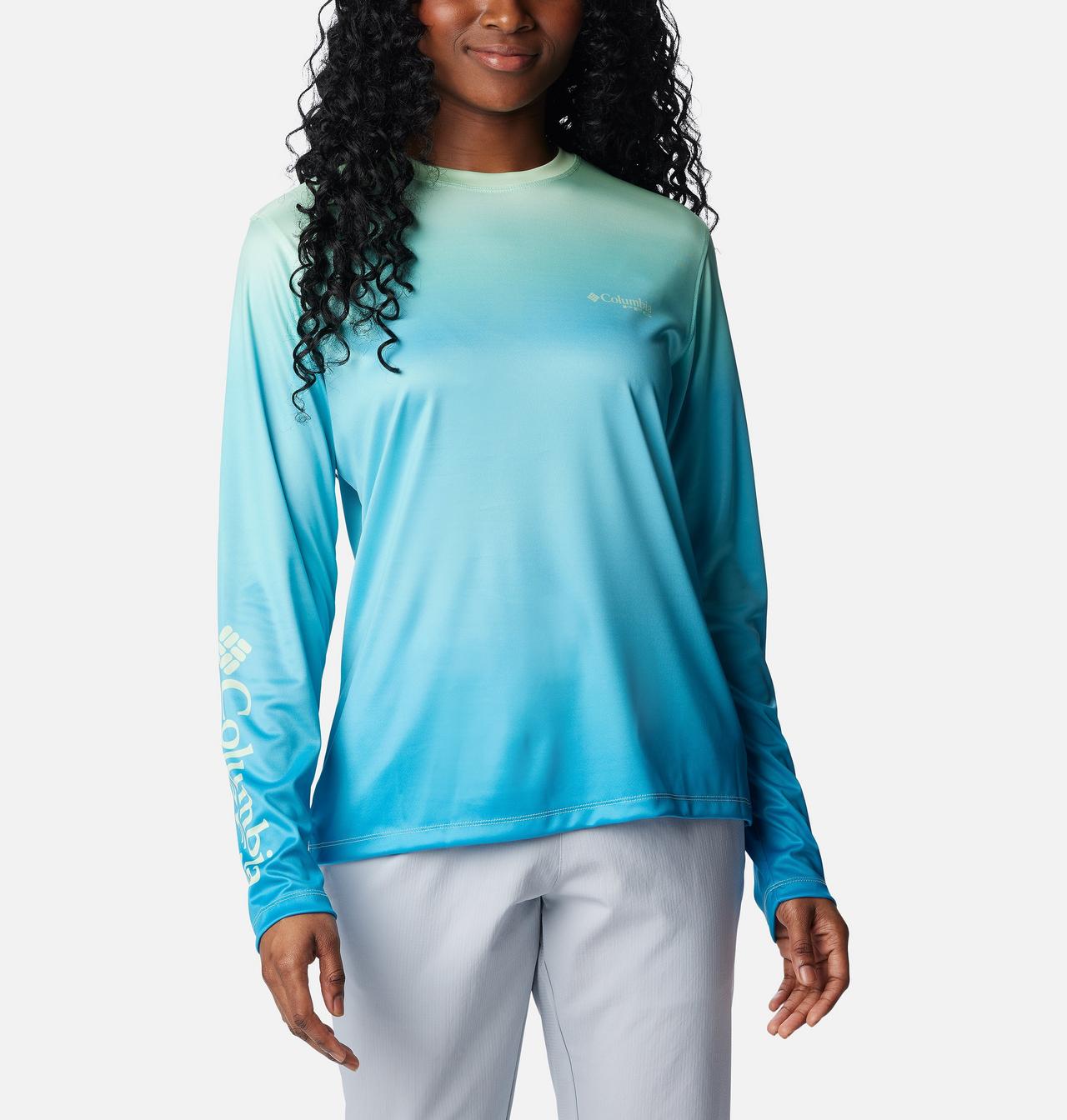 Women's PFG Tidal Tee™ Isle Rise Fade Long Sleeve Shirt 1