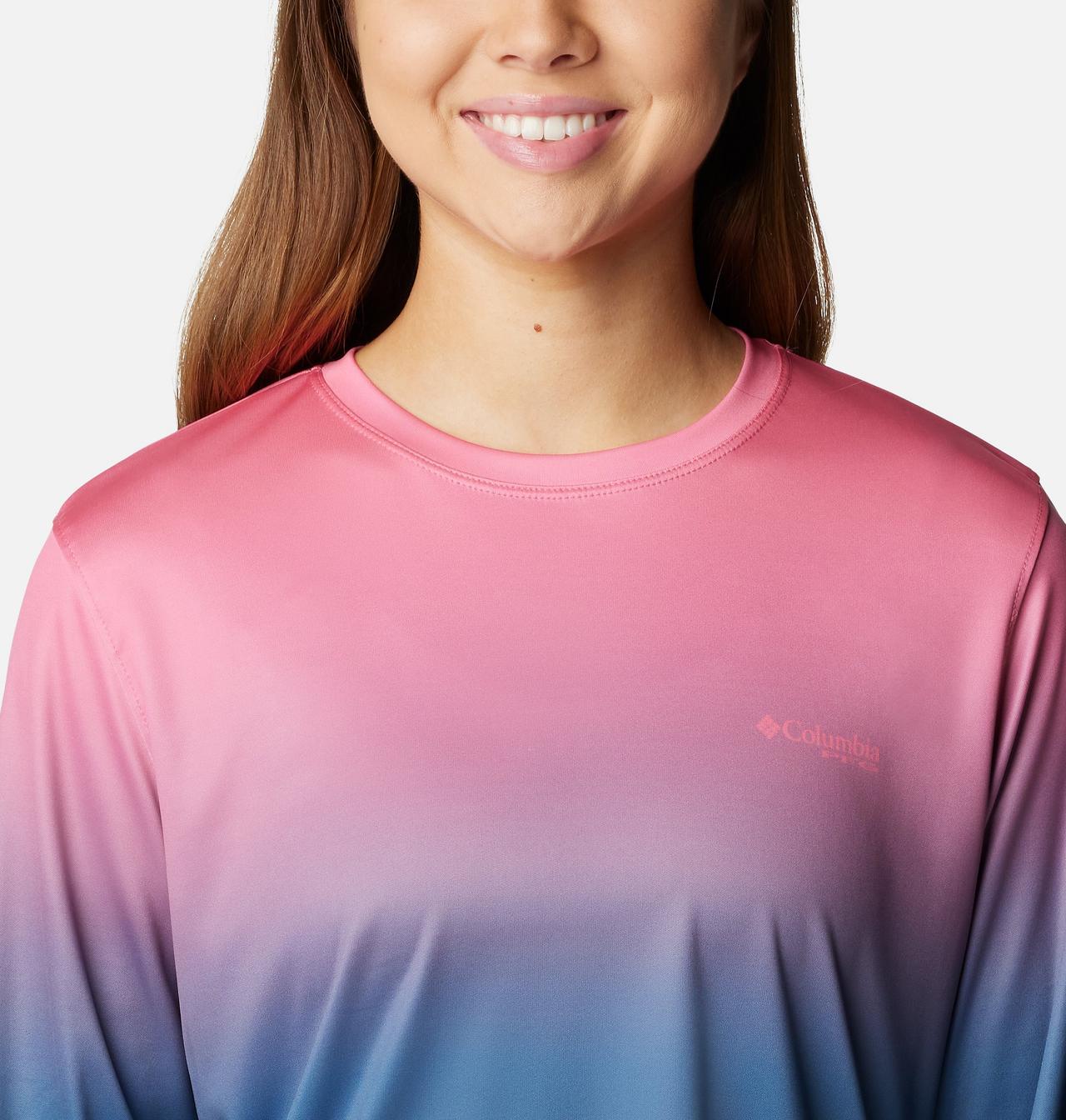 Women's PFG Tidal Tee™ Isle Rise Fade Long Sleeve Shirt 4