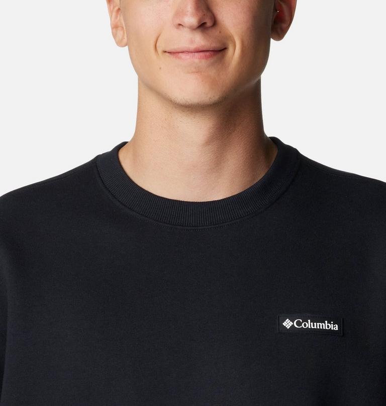 Marble Canyon Heavyweight Fleece Crew, Color: Black, image 4