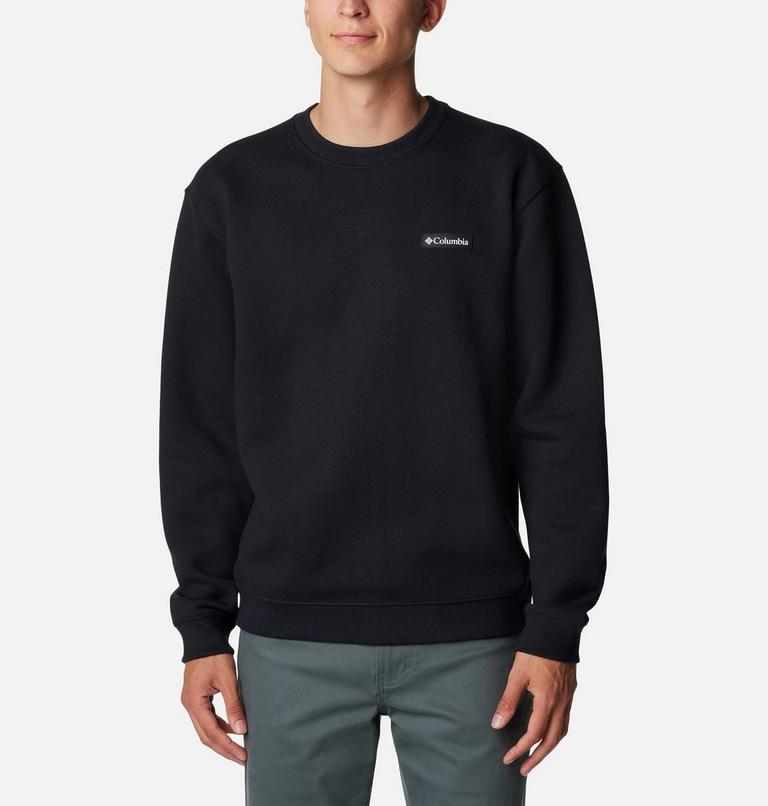 Marble Canyon Heavyweight Fleece Crew, Color: Black, image 1