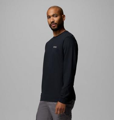 Men's Explorers Canyon Long Sleeve T-Shirt, Color: Black, Branded Blanket, image 8