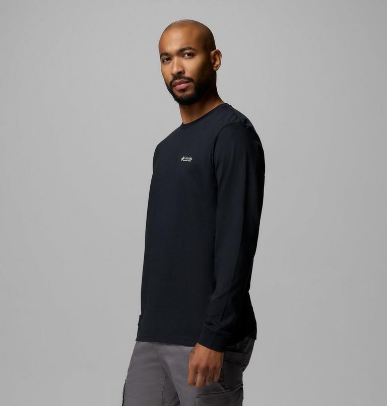 Men's Explorers Canyon Long Sleeve T-Shirt, Color: Black, Branded Blanket, image 4