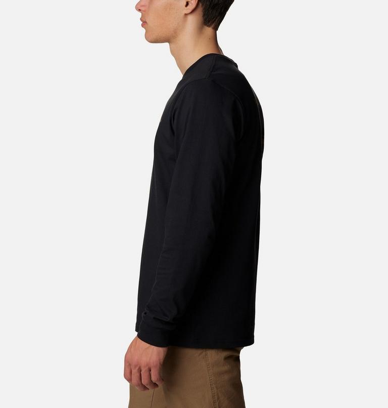 Explorers Canyon Long Sleeve T-Shirt | 010 | L, Color: Black, Outdoor Fun Icons Graphic, image 3