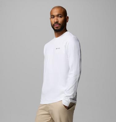 Men's Explorers Canyon Long Sleeve T-Shirt, Color: White, Branded Blanket, image 20