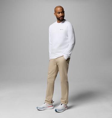 Men's Explorers Canyon Long Sleeve T-Shirt, Color: White, Branded Blanket, image 18