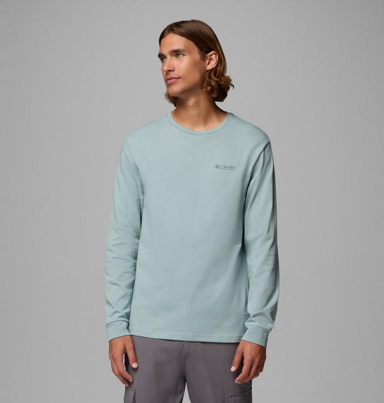 Explorers Canyon Longsleeve T-Shirt für Männer, Color: Crushed Blue, Branded Blanket, image 3