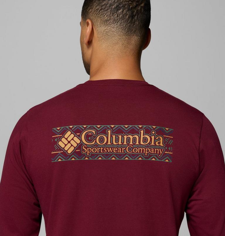 Explorers Canyon Long Sleeve T-Shirt, Color: Rich Wine, Branded Blanket, image 6