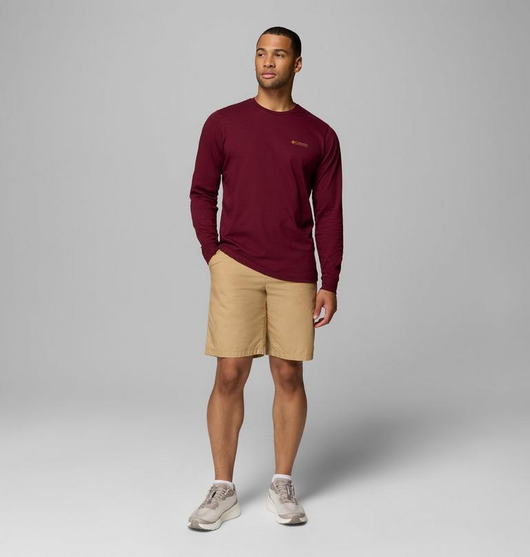 Explorers Canyon Long Sleeve T-Shirt, Color: Rich Wine, Branded Blanket, image 2
