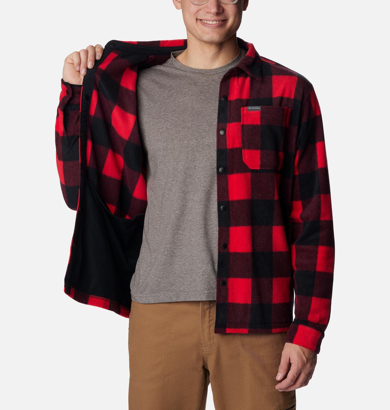 Men's Steens Mountain™ Printed Shirt Jacket - Tall 6