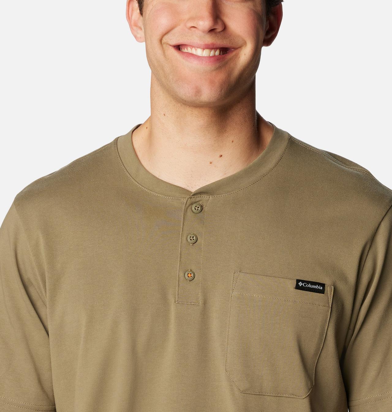 Henley à manches courtes Landroamer™ pour hommes 4