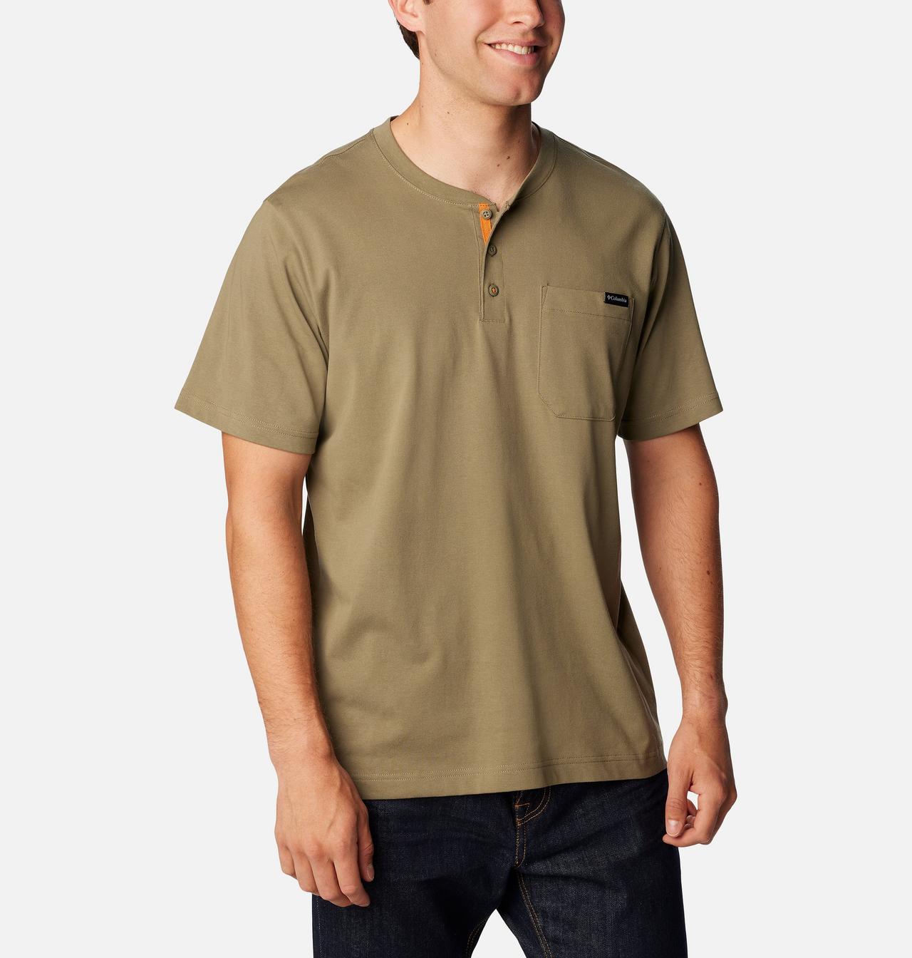 Henley à manches courtes Landroamer™ pour hommes 5